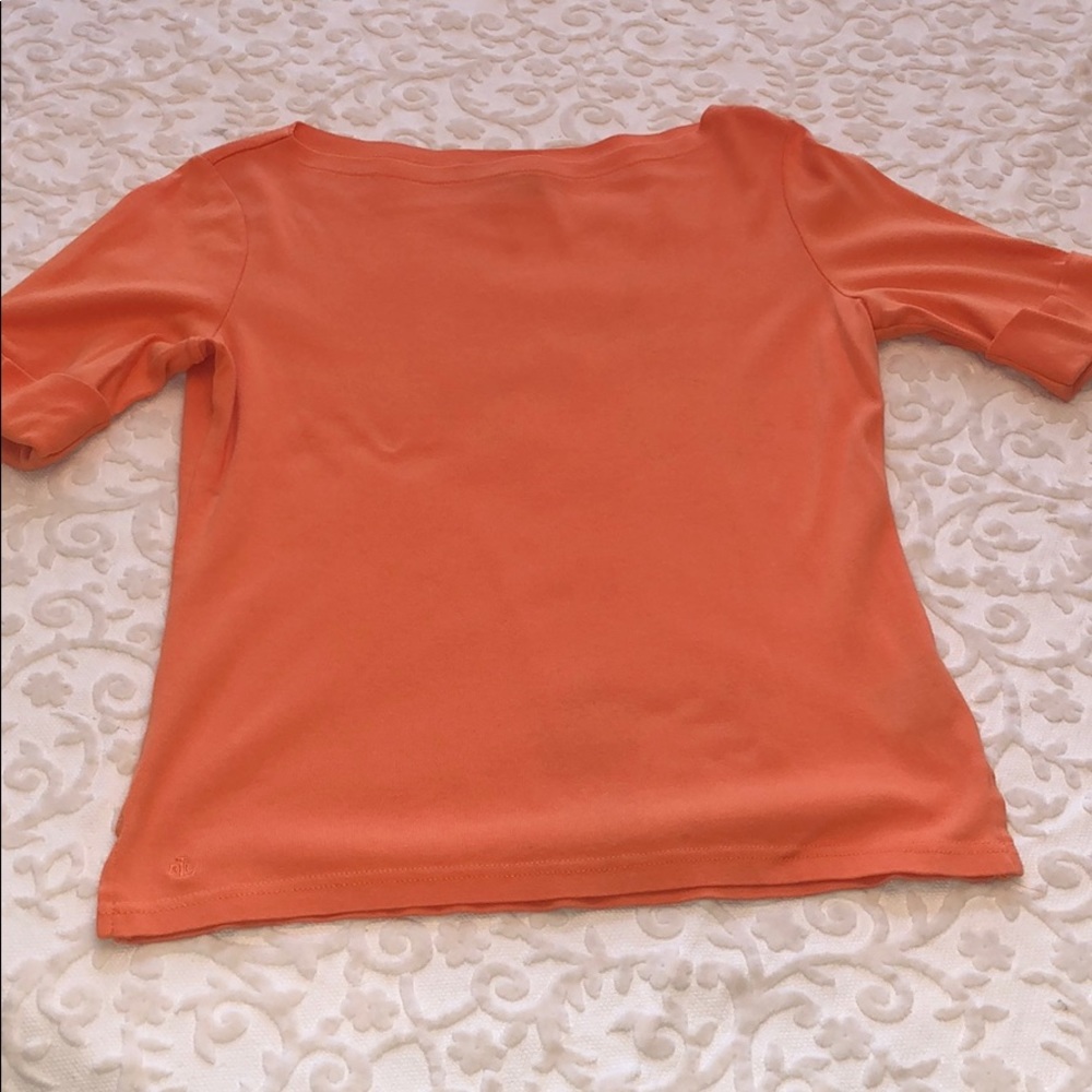 Ralph Lauren Orange Top-Sz Medium